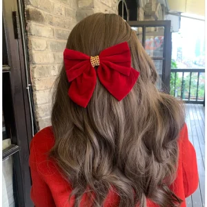 Velvet Hair Bow